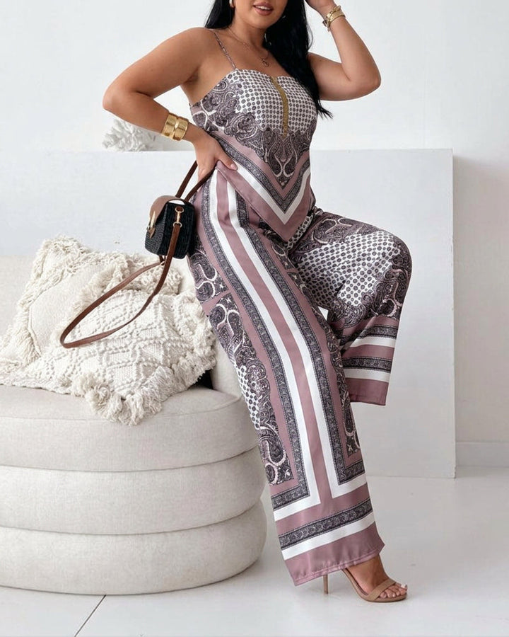 Elena | Completo Due Pezzi Elegante con Laccetti Vacanze Estive