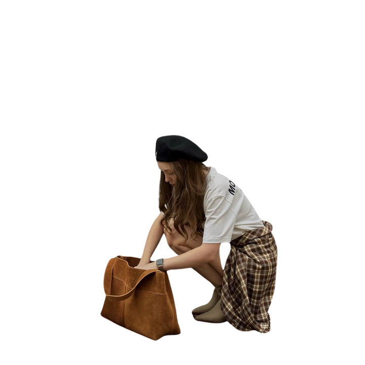 Angélique | Borsa in Finta Pelle Scamosciata