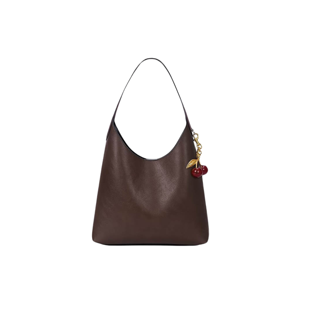 Clotilde | Borsa in Pelle Sintetica con Charm a Ciliegia