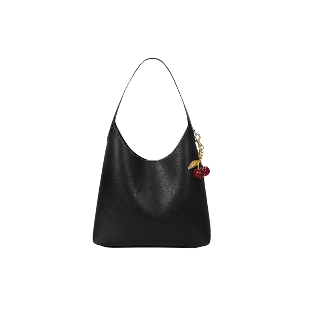 Clotilde | Borsa in Pelle Sintetica con Charm a Ciliegia