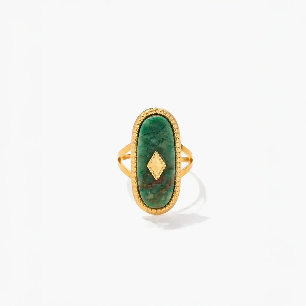 Améline | Anello Elegante con Pietre Pregiate