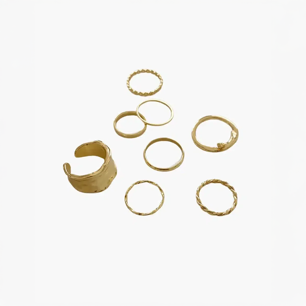 Lorienna | Set di Anelli Minimalisti ed Eleganti