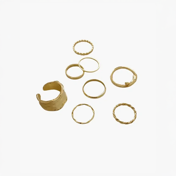 Lorienna | Set di Anelli Minimalisti ed Eleganti