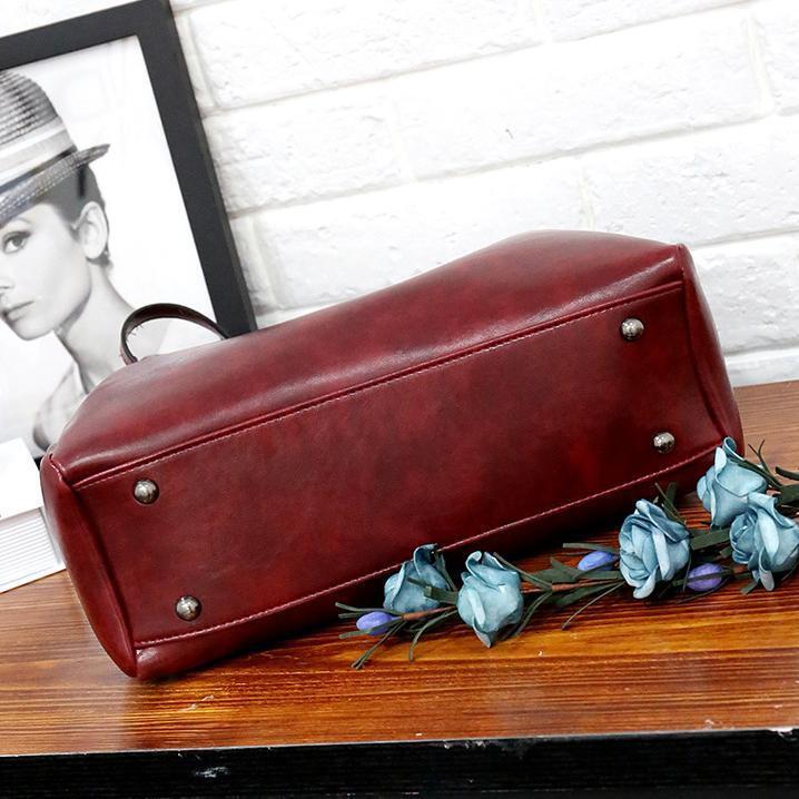 Riley - Set di 4 Borse in Pelle Vintage Soft