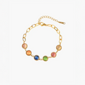Taryana | Bracciale in Oro con Pietre Colorate