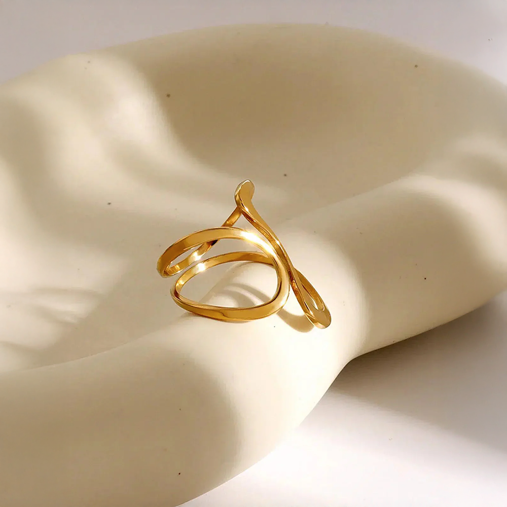 Floréa | Anello a spirale con design distintivo