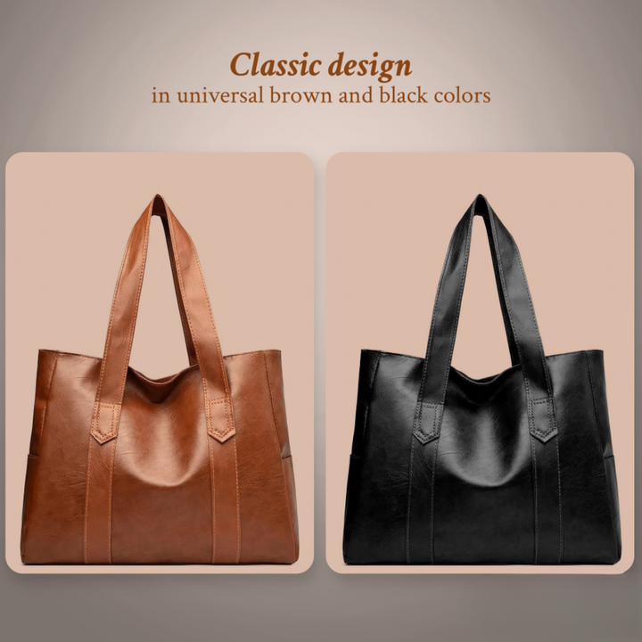 Susan - Borsa a Spalla in Pelle di Lusso Minimalista