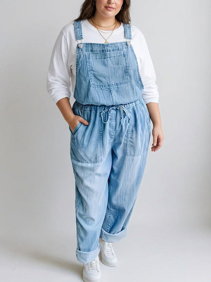 Sofia | Salopette Rilassata in Denim