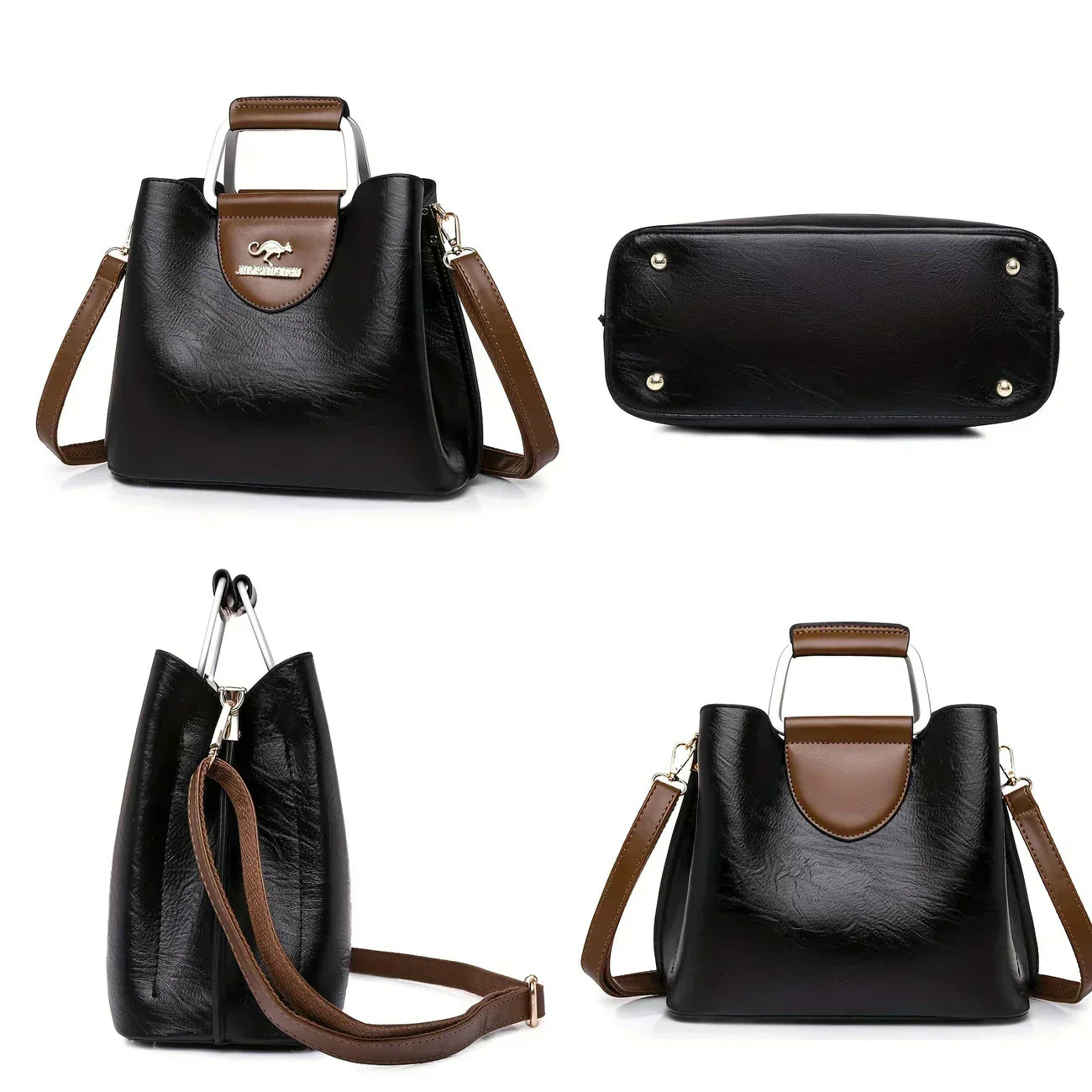 Isabella - Elegante Borsa a Secchiello in Pelle