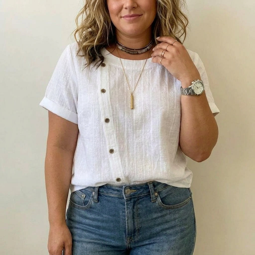 Penelope | Camicia Casual Tinta Unita