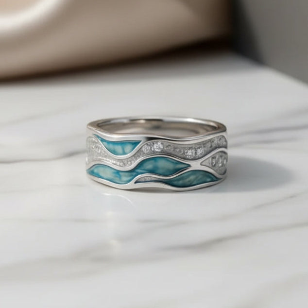 Aureliana – Anello Ocean-Wave