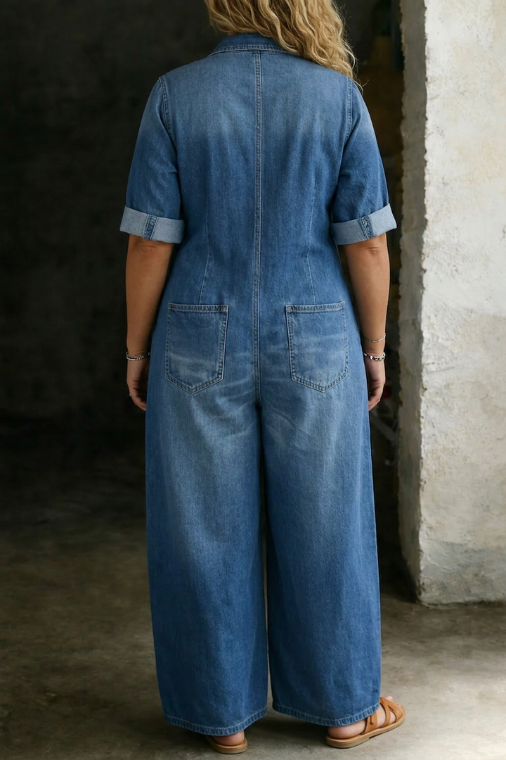Lena | Tuta Denim Comfort Casual