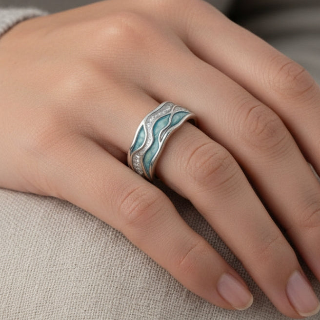 Aureliana – Anello Ocean-Wave
