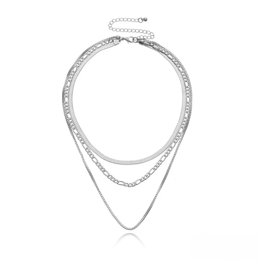 Noara – Collana a Tre Strati in Stile Vintage