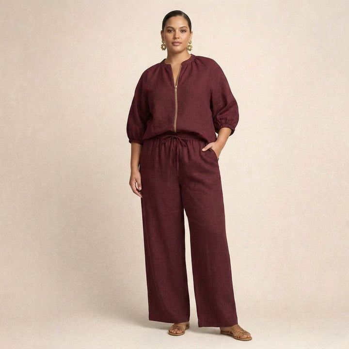 Adeline | Completo Casual con Zip