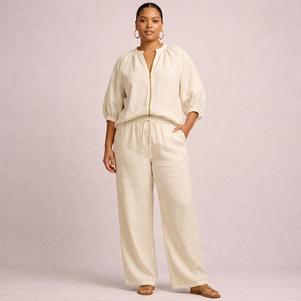 Adeline | Completo Casual con Zip