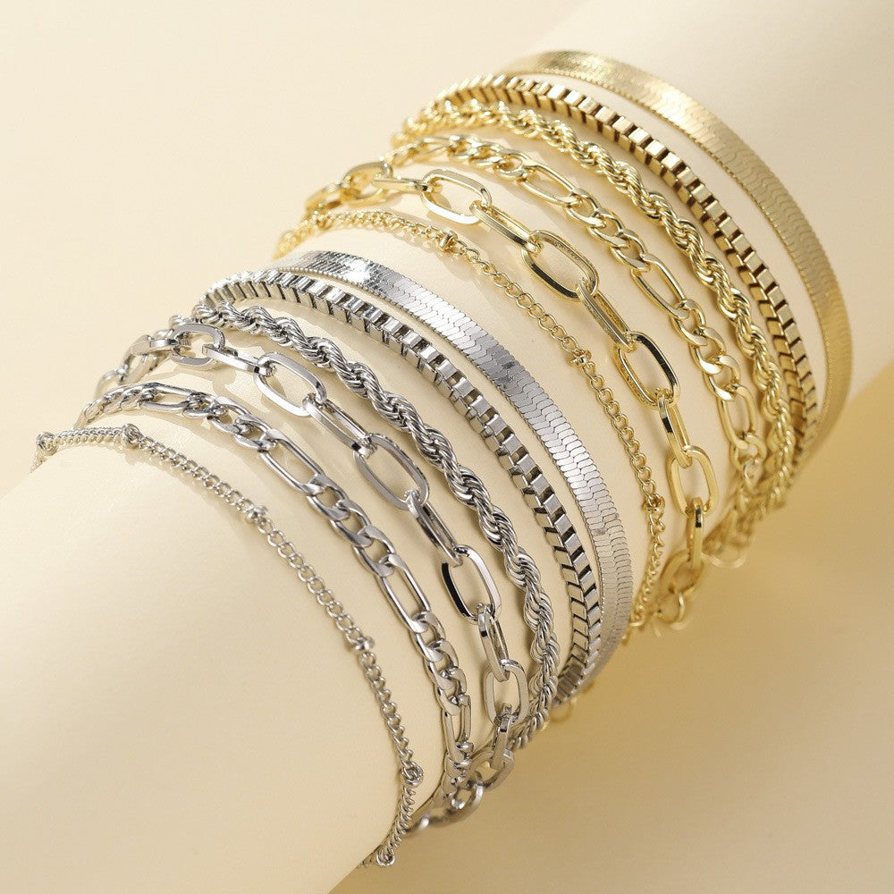 Set di Bracciali Ellis Renner | Oro