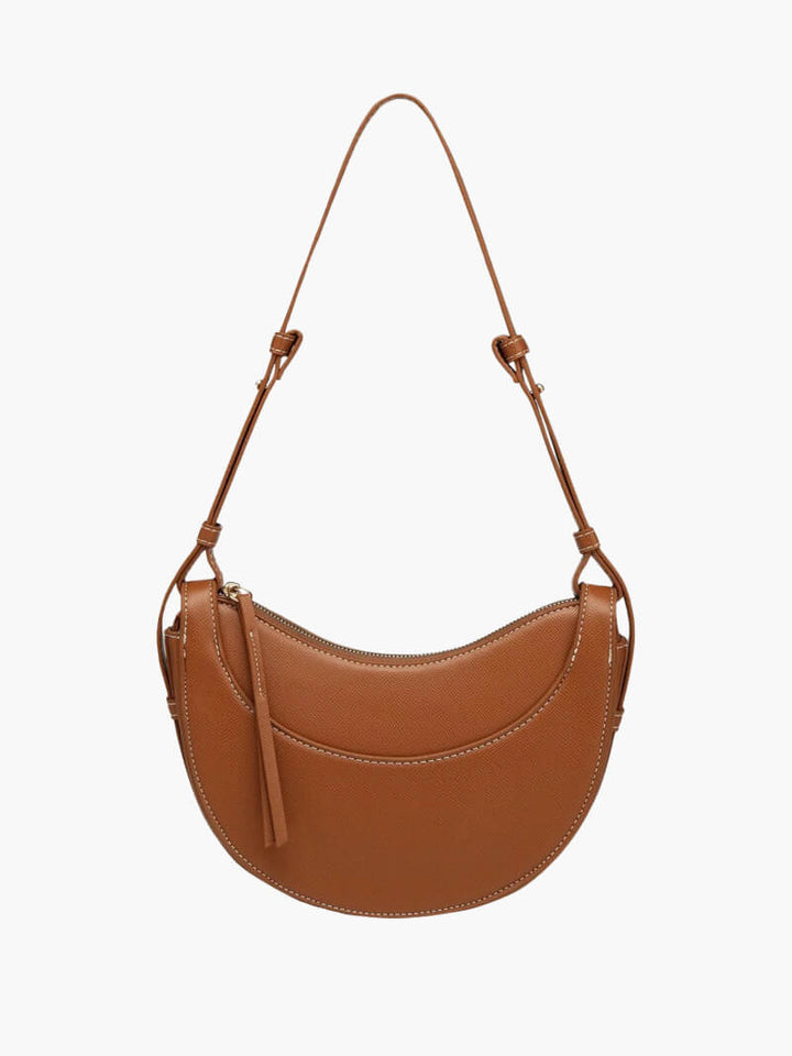 Edmée | Borsa a Sella Elegante Color Tan