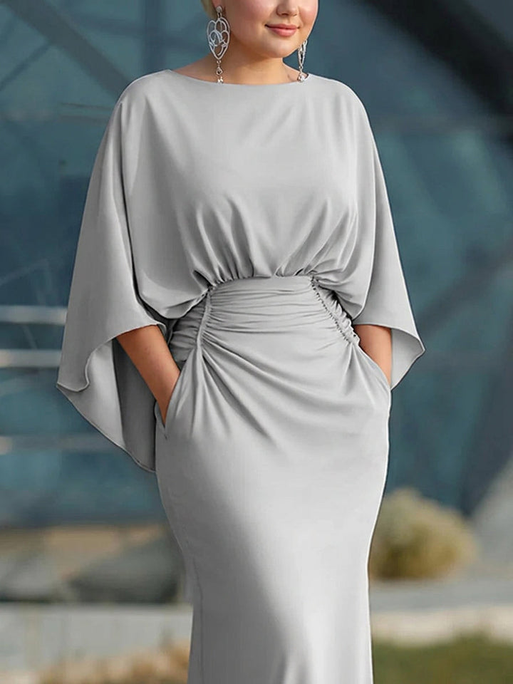Clara | Elegante abito senza maniche con scollo a V e schiena scoperta