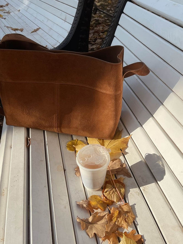 Angélique | Borsa in Finta Pelle Scamosciata