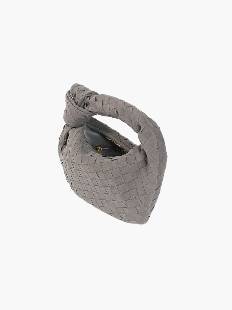 Anemone | Mini Borsa in Suede Intrecciato