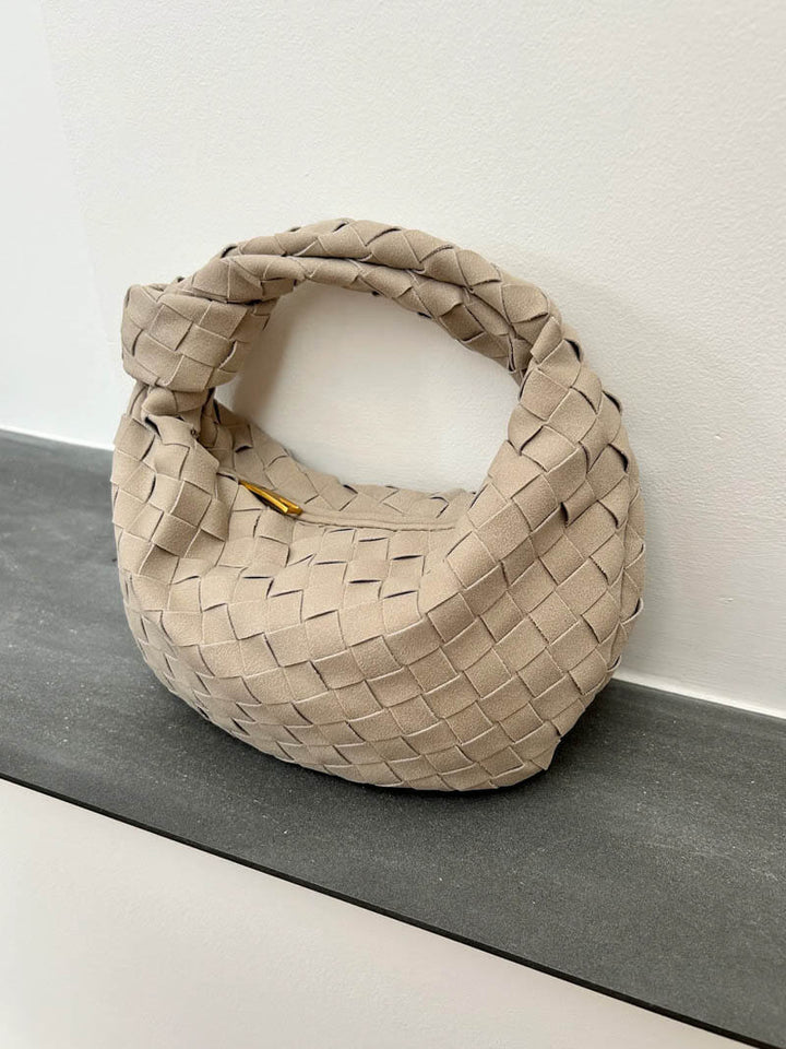 Anemone | Mini Borsa in Suede Intrecciato
