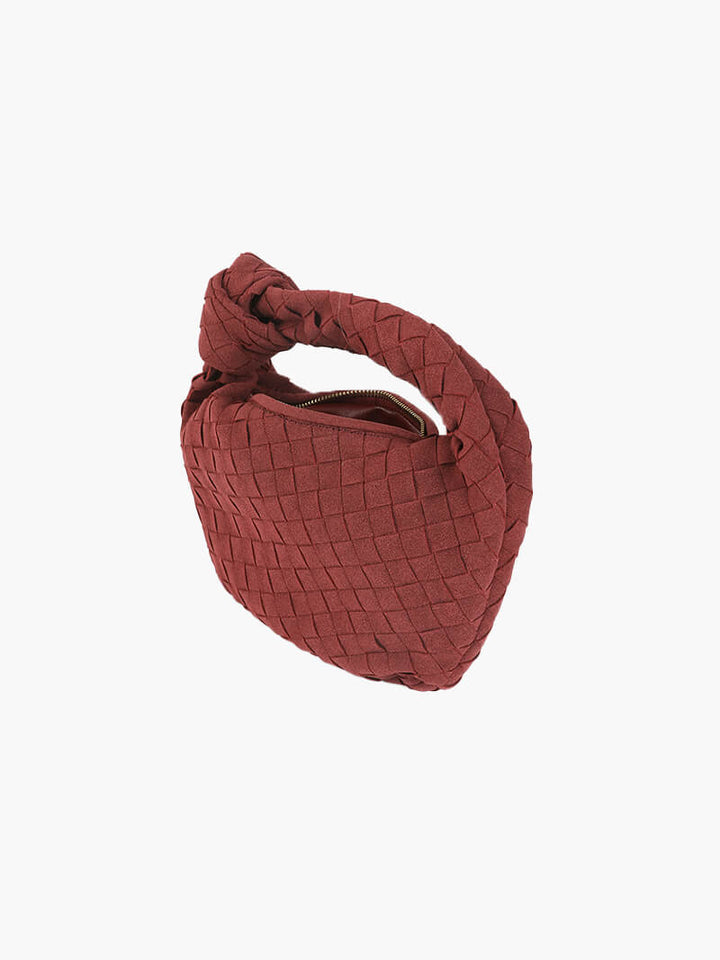 Anemone | Mini Borsa in Suede Intrecciato