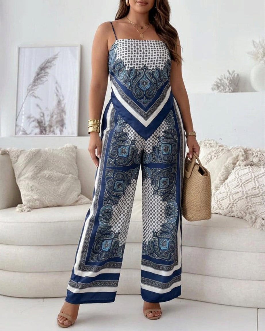 Elena | Completo Due Pezzi Elegante con Laccetti Vacanze Estive