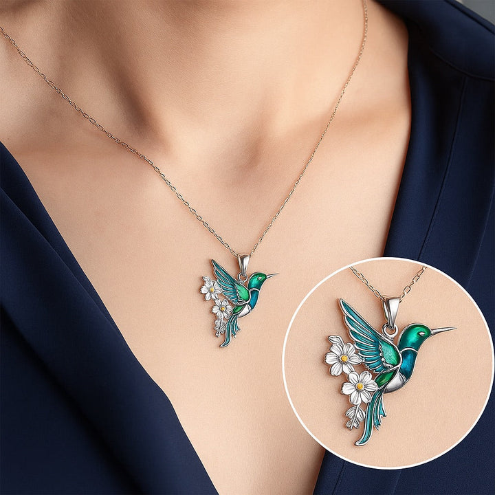 Avanne – Set di Gioielli Colibrì con Grazia Floreale