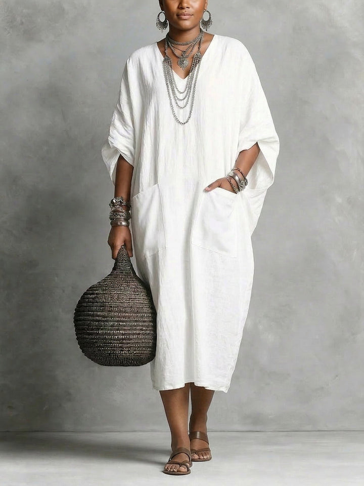 Kaia | Abito Kaftan Maxi Rilassato