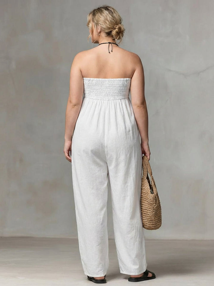 Nova | Abito Maxi Senza Spalline Fluido