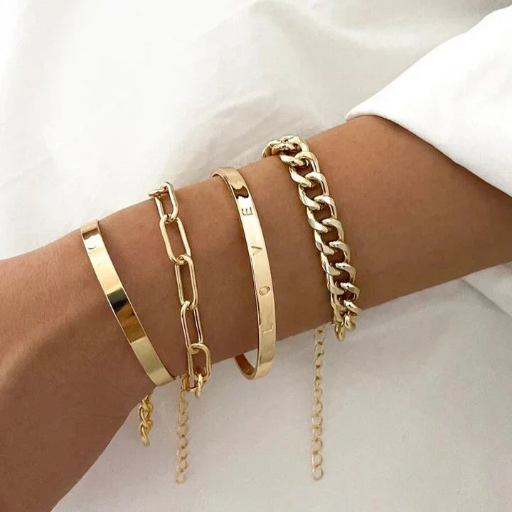 Marisella – Set di Bracciali in Oro