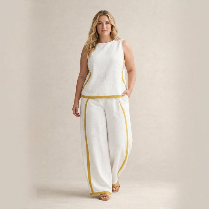 Sofia | Elegante Completo con Gamba Ampia