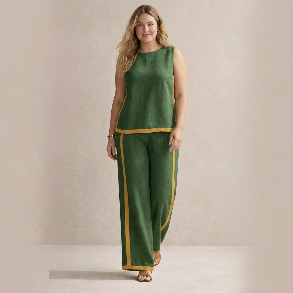 Sofia | Elegante Completo con Gamba Ampia